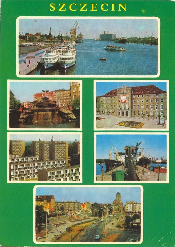 Szczecin pocztówka
