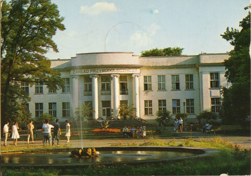 Inowrocław Zakład przyrodoleczniczy widokówka