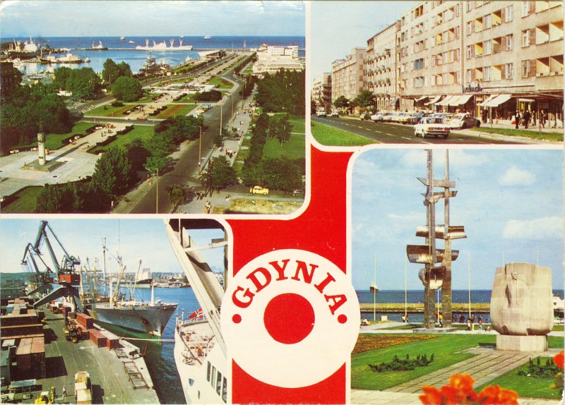 Gdynia widokówka