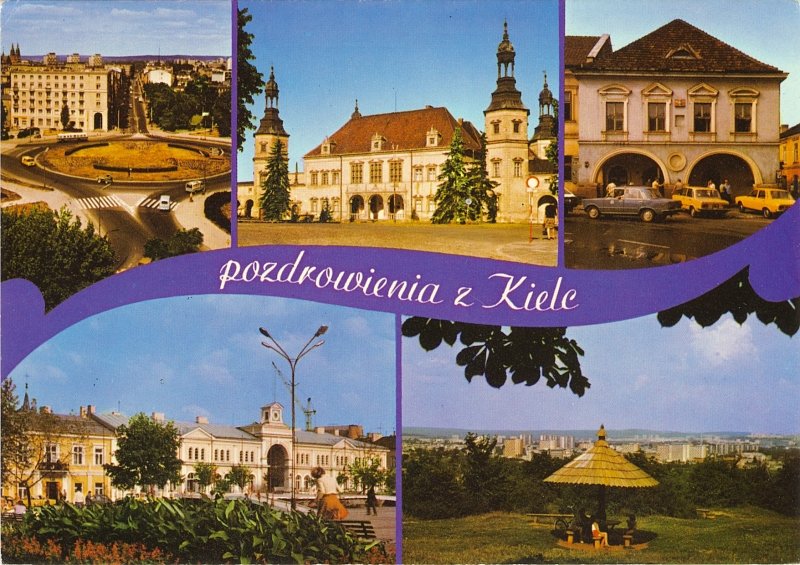 Kielce pocztówka