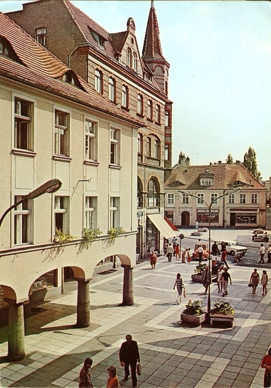 Zielona Góra pl Lenina widokówka