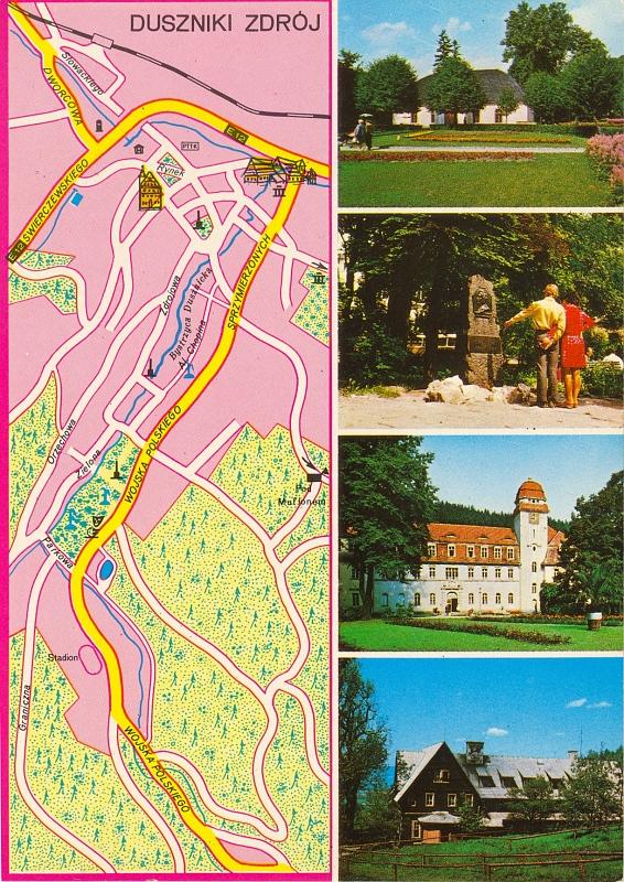 Duszniki Zdrój pocztówka