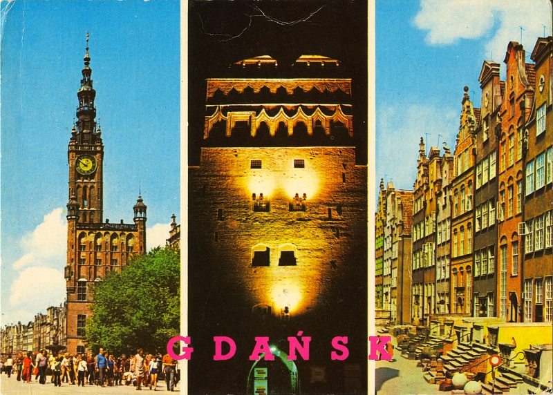 Gdańsk widokówka