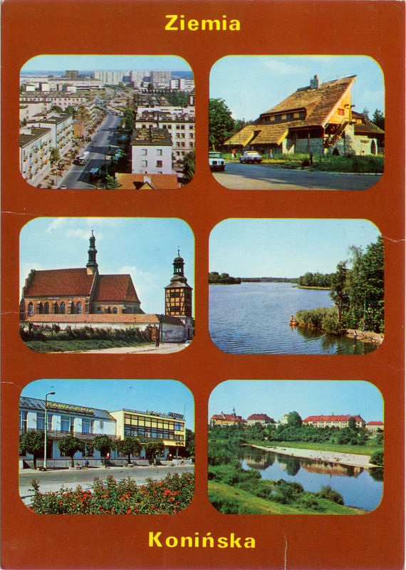 Konin i okolice widokówka