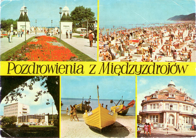 Międzyzdroje pocztówka