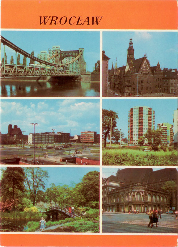 Wrocław pocztówka