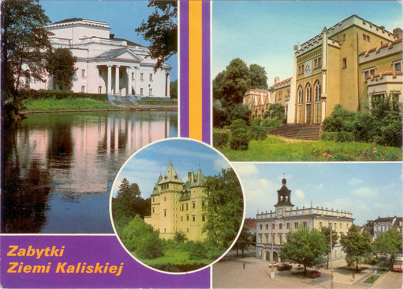 Ziemia Kaliska pocztówka