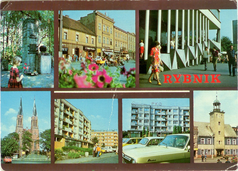 Rybnik widokówka