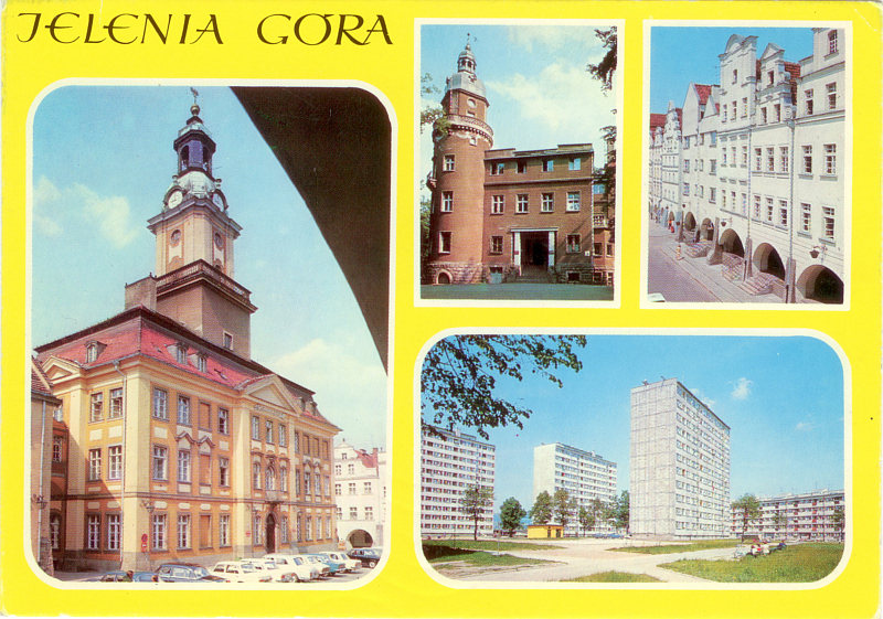 Jelenia Góra pocztówka