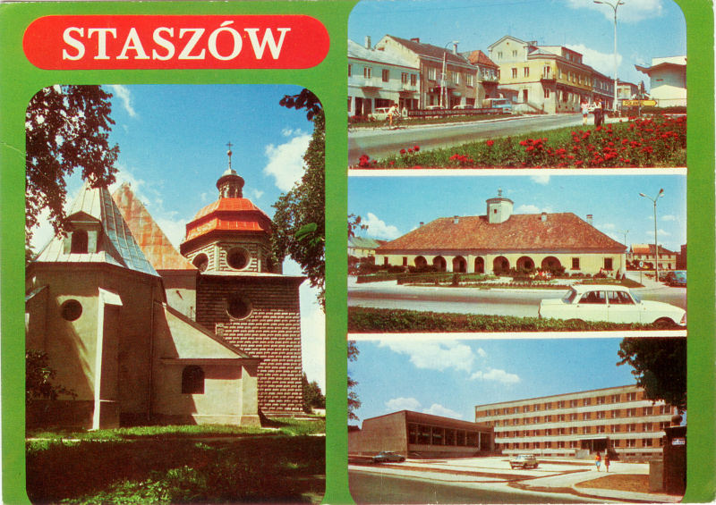 Staszów pocztówka