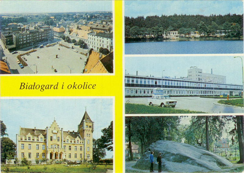 Białogard pocztówka