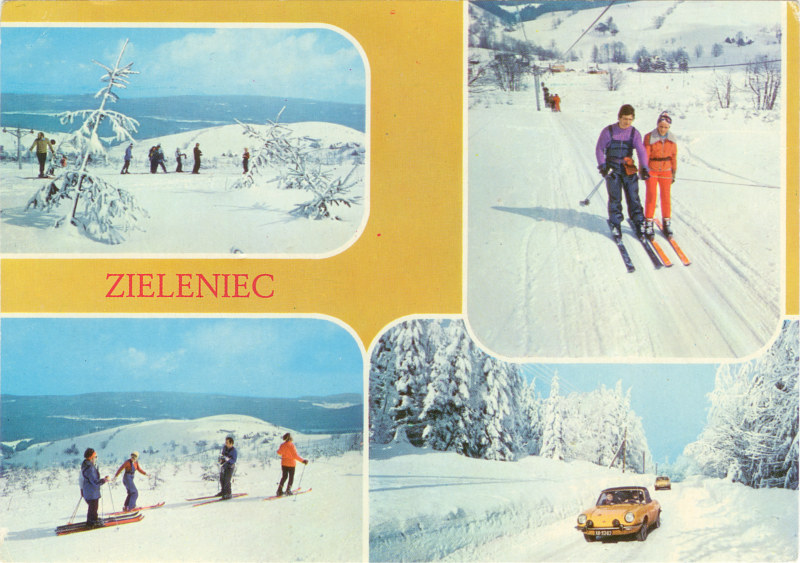 Zieleniec pocztówka