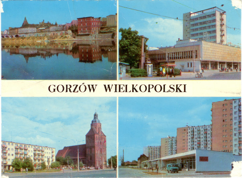 Gorzów Wielkopolski pocztówka