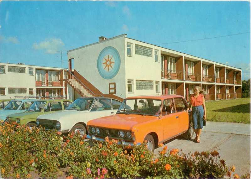 Łazy wczasy widokówka