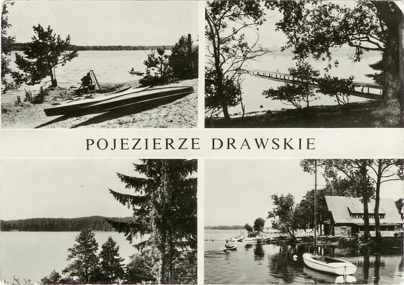 Pojezierze Drawskie pocztówka