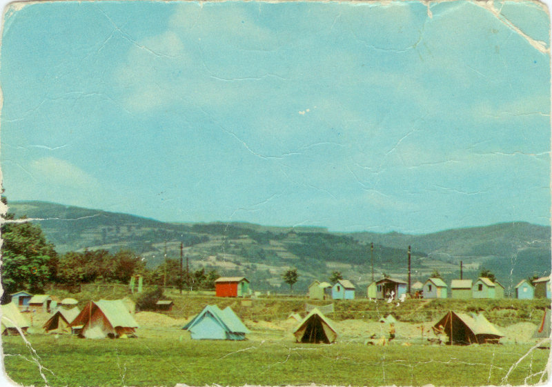 Międzybrodzie Bialskie pole namiotowe