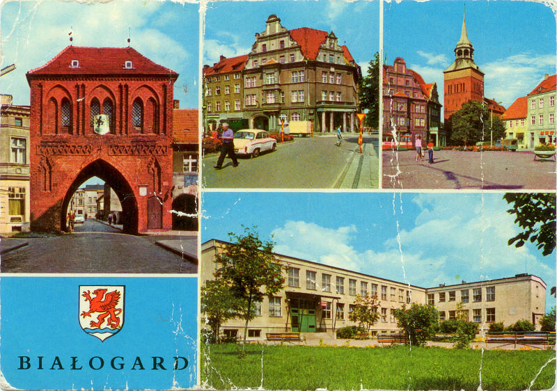 Białogard pocztówka