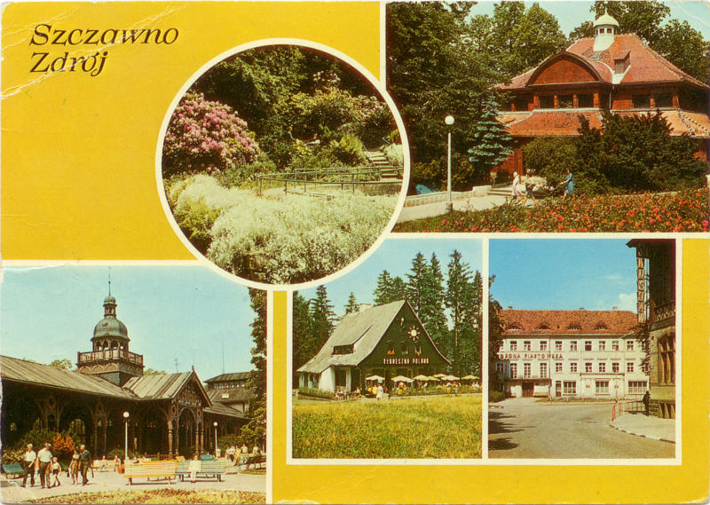 Szczawno Zdrój pocztówka