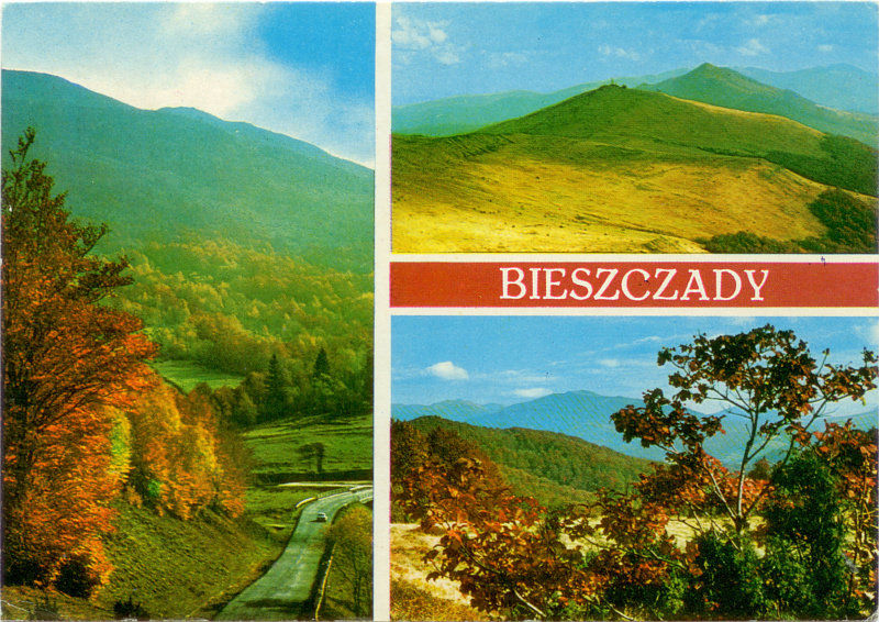Bieszczady widokówka