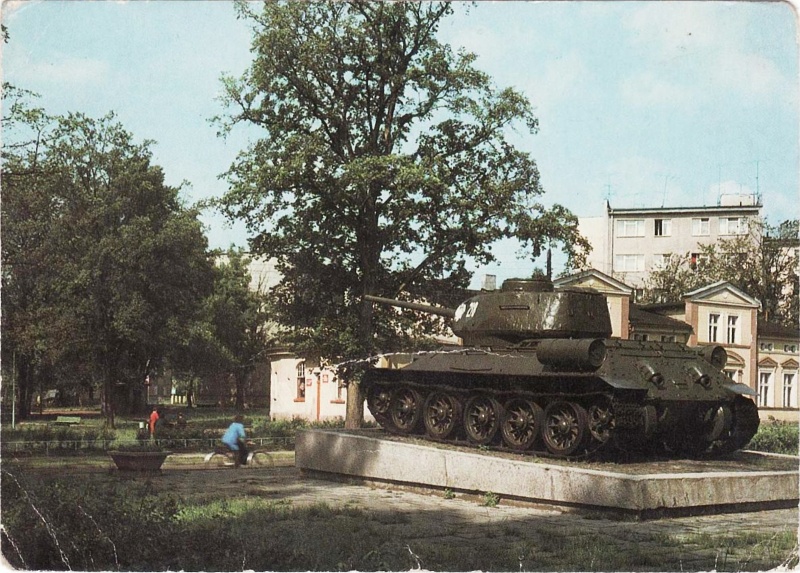 Mirosławiec czołg pomnik