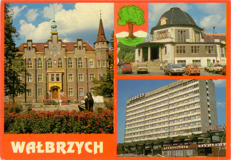 Wałbrzych pocztówka