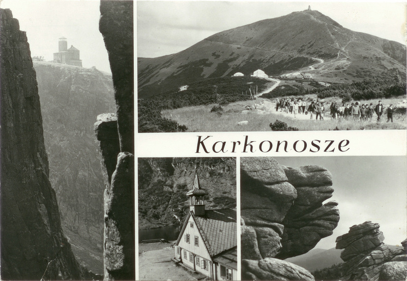 Karkonosze pocztówka