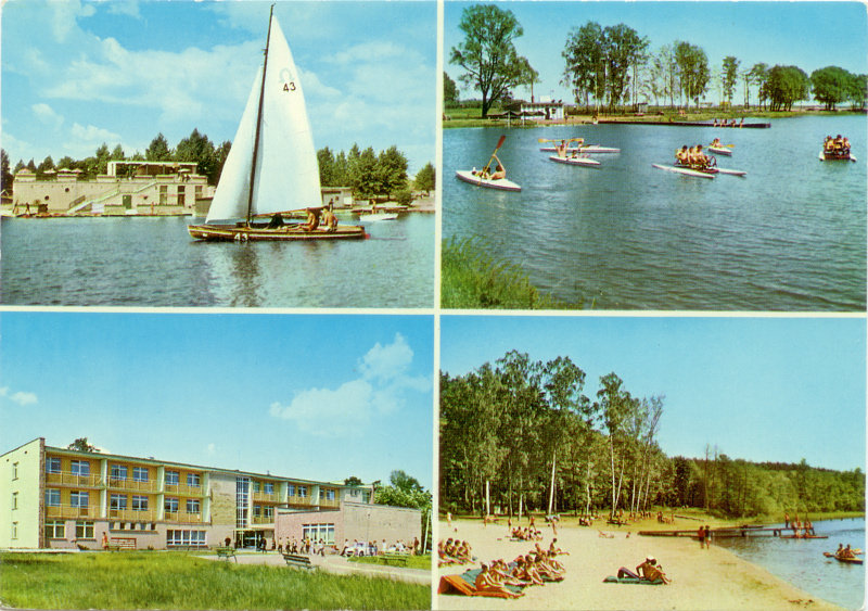 Jeziora wielkopolskie pocztówka