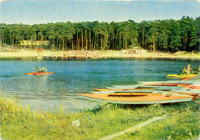 Jezioro Lipno pocztówka