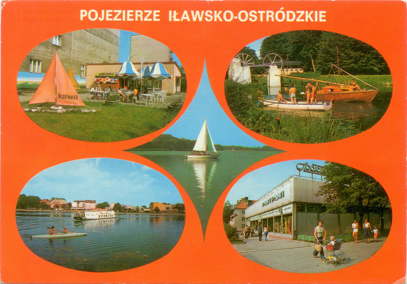 Pojezierze Iławsko-Ostródzkie pocztówka