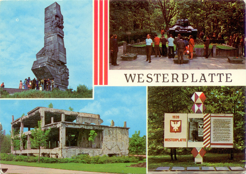 Westerplatte pocztówka