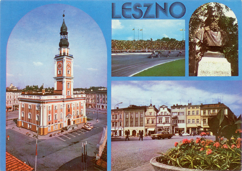 Leszno pocztówka