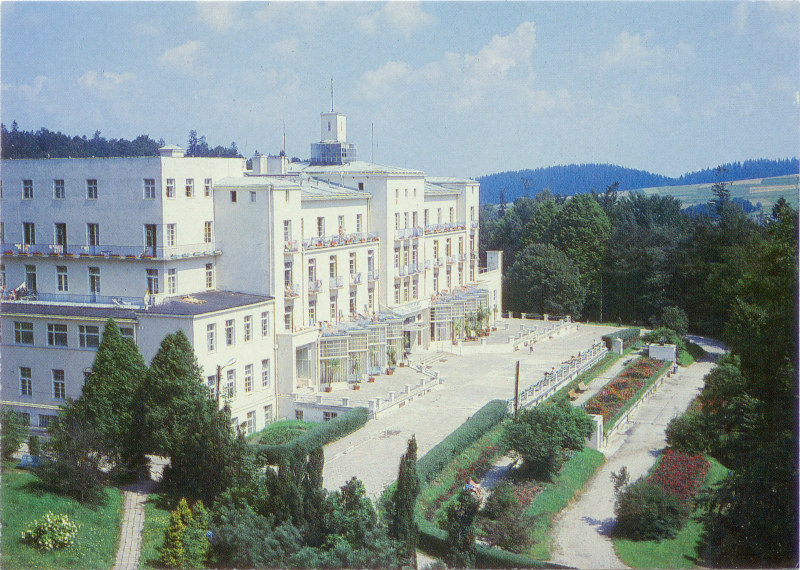 Iwonicz Zrdój sanatorium Excelsior