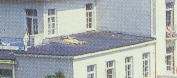 Excelsior opalanie na dachu