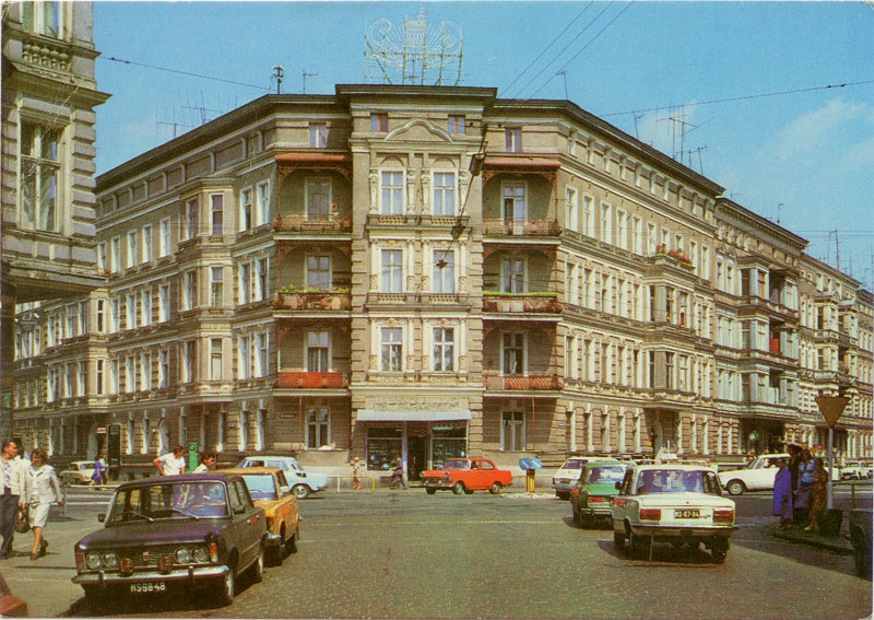 Szczecin plac Zamenhofa widokówka