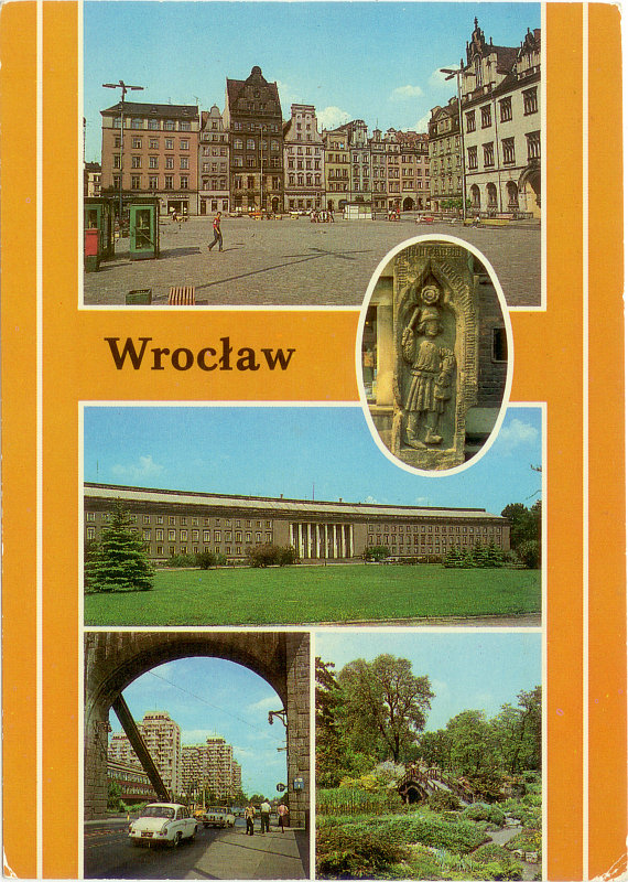 Wrocław pocztówka