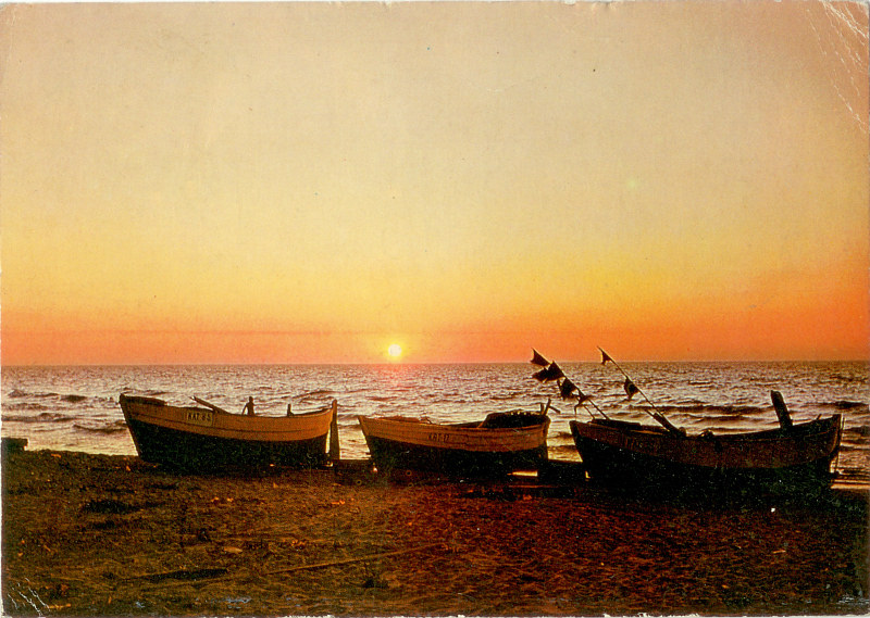 Morze Bałtyckie widokówka