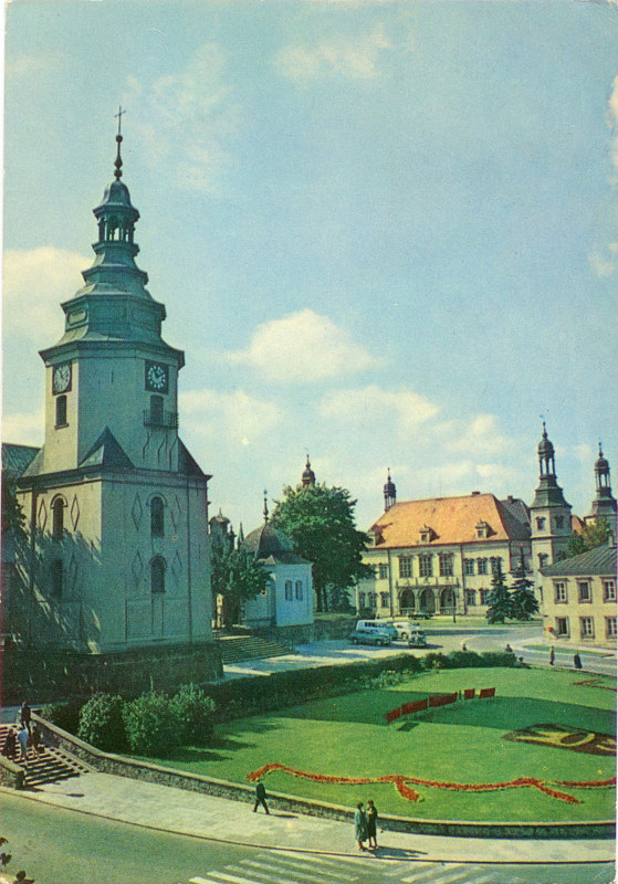 Kielce katedra Pałac Biskupów