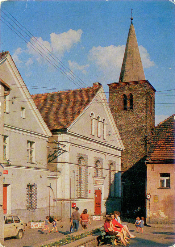 Bystrzyca Kłodzka Mały Rynek Wieża Rycerska