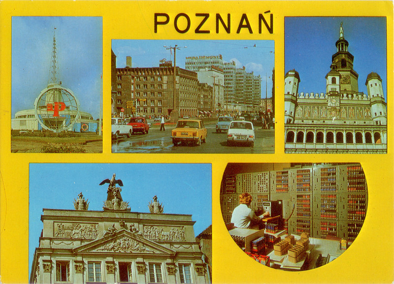 Poznań pocztówka
