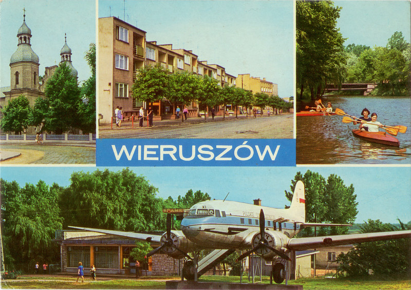 Wieruszów pocztówka