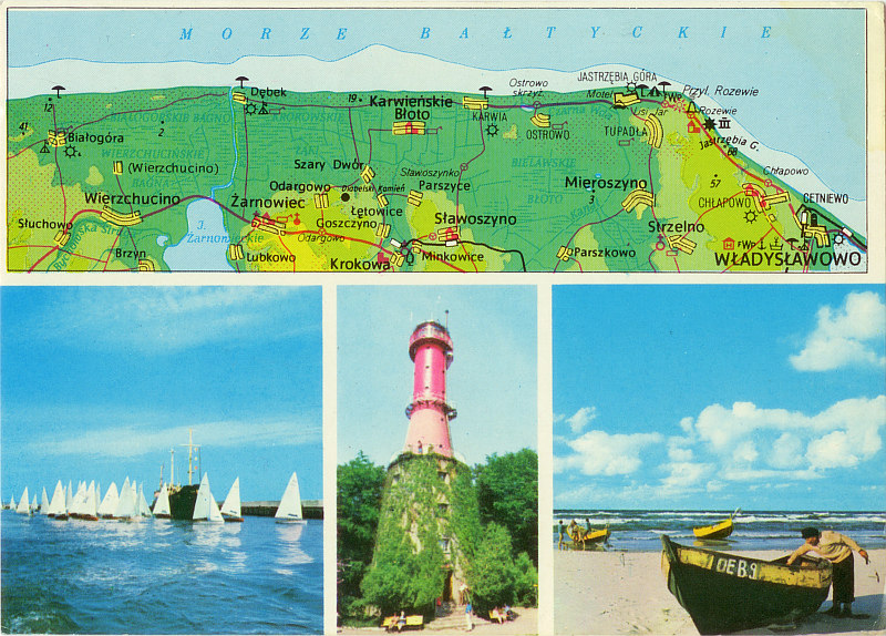 Bałtyk pocztówka 