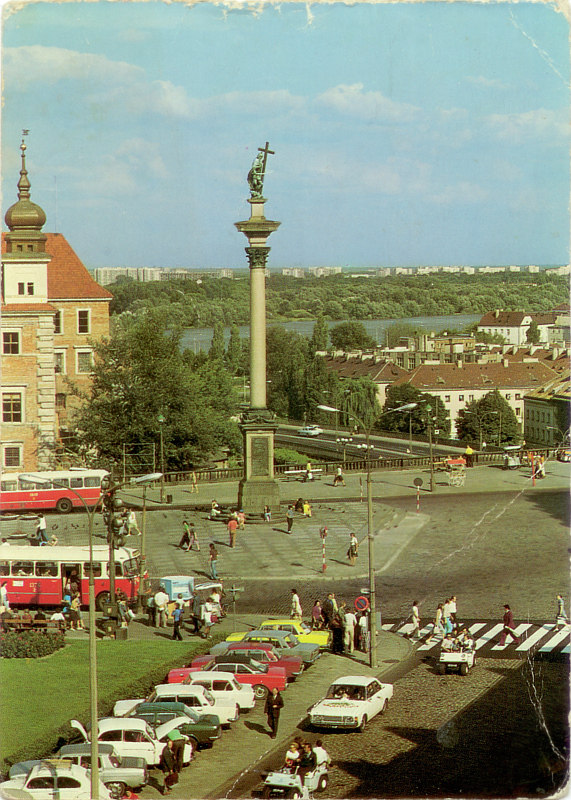 Warszawa plac Zamkowy kolumna Zygmunta