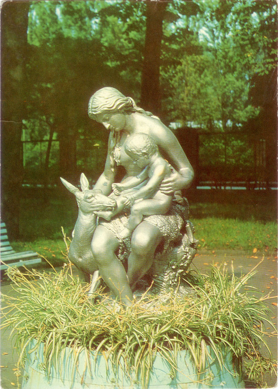 Goczałkowice rzeźba w parku