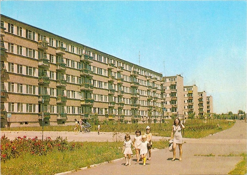 Białystok Bloki na osiedlu "Piasta"