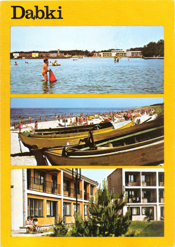 Dąbki pocztówka 