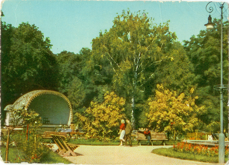 Busko Zdrój Park zdrojowy