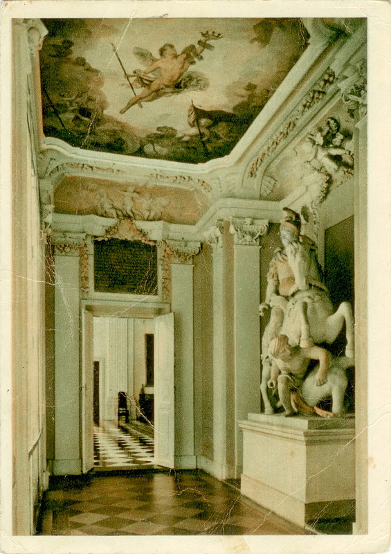 Warszawa Wilanów pocztówka