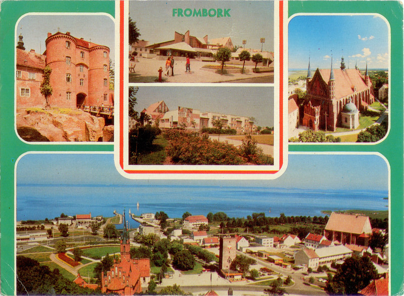 Frombork pocztówka