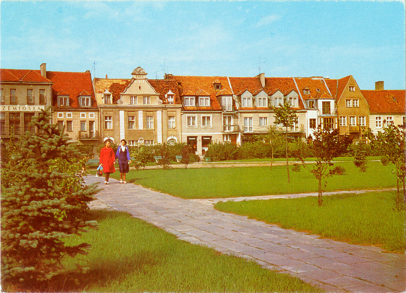 Kołobrzeg pocztówka ul. Dubois