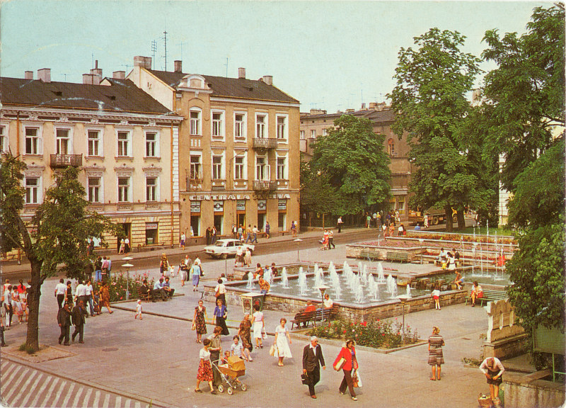 Radom ul Focha fontanny